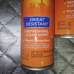 Cutter Sport Insect Repellent Sweat Resistant 6 oz Lot Of 2