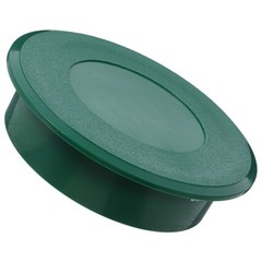 Reusable Plastic Golf Hole Cup Cover Green for Indoor Outdoor Use
