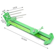 For DIY Craft Bracelet Maker Kit Adjustable Stainless Steel Rope Braider Tool