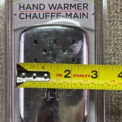 Zippo 12-Hour Refillable Hand Warmer High Polish Chrome New In Pack NWT