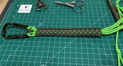 Paracord Small Game Tote Carrier Strap Army Green & Green