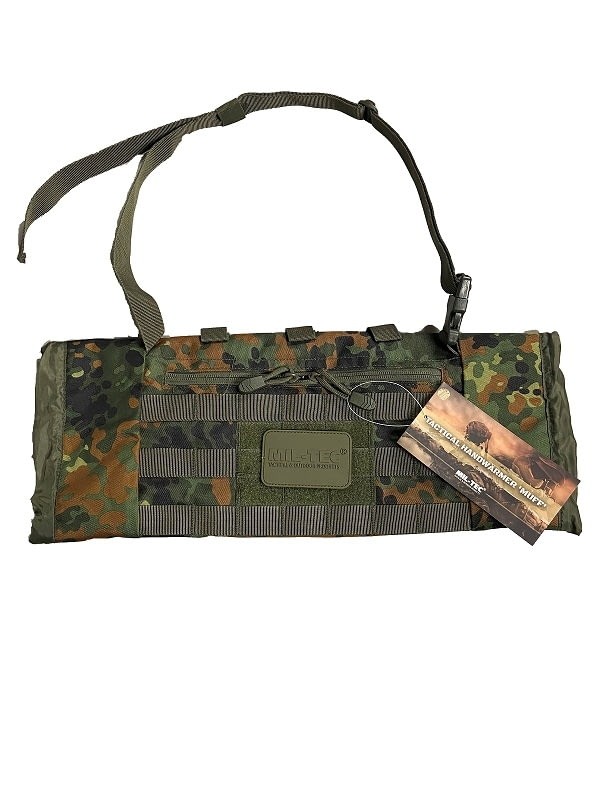MIL-TEC Tactical Hand Warmer Muff, Flecktarn Camo, One Size, 12550021