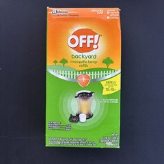 Off! Backyard Mosquito Lamp Refills 2 Diffusers