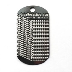 Dog Tag File Tool EDC Necklace