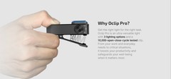 Olight Oclip Pro 500 Lumen USB-C Rechargeable Clip-On Flashlight (Midnight Blue)