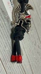 Sparrow’s EDC knife lanyard / Keychain Spartan Helmet Bead