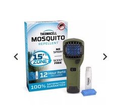 2 PACK -Thermacell MR300 Mosquito Repeller No Spray And Scent Free 15 Foot Zone