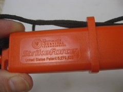 UST Ultimate Servival Technologies Strikeforce Fire Starter – orange
