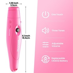 Electronic Whistle for Teacher Coaches, 3 Tones Adjustable 130db Loudest High…