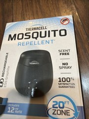 Thermacell E55X Rechargeable Mosquito Repeller – Charcoal