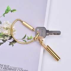 2pcs Whistle Keyring Beer Bottle Opener Whistle Outdoor Emergency Whistles Gift