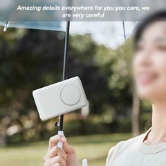 Sleek Design Rechargeable Outdoor Fan with Safety First Features Available