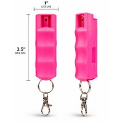 Burn Pepper Spray for Self Defense | Max Strength OC Spray 1.2oz Pink