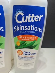 6x Cutter Skinsations Mosquito Insect Repellent Spray Aloe Vitamin E 7.5 oz (F1)