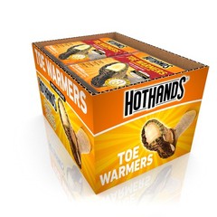 HotHands Toe Warmers Bulk Pack, 20 Pair – America’s Favorite 20 pair, Orange