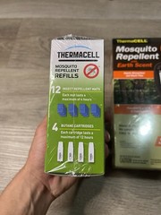 Thermacell Mosquito Repellent Appliance MR-BJE Hunting Series SEALED New Refills