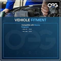 Parts Player Oeg Parts 6 Volt Starter Compatible Massey Ferguson Tractor To-20