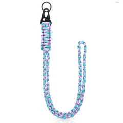 Heavy Duty Paracord Lanyard Keychain 7 Core Neck Lanyard for Outdoor Necklace Ke