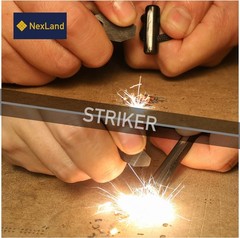 Ceramic Ferro Rod Striker Mini Size EDC Survival Kit for Fire Starter