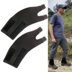 Silicone Nylon Hiking Gaiters with Adjustable Straps for All Conditions
