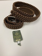 Stone River 550 lb Paracord Survival Belt Size Large 38-42 Waist Coyote SRG1SBLO