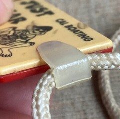 Cal Boating Rescue Whistle Just Wear It Tag Life Jacket Vest California Trinket
