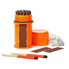UCO Stormproof Match Kit with Waterproof Case x 20 Count with 3 Strikers