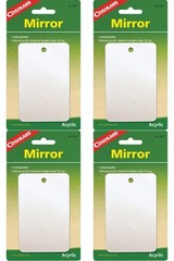 Coghlan’s Featherweight Mirror Survival Camp Strong Unbreakable Signal (4-Pack)
