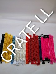 Handmade Paracord Survival Bracelets Adult Bulk Cobra Weave Yellow Pink Lot 20