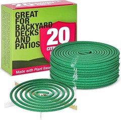 20 Coils Supreme Pro Mosquito Repellent Coils – Outdoor Use Reaches Up to 10 fts