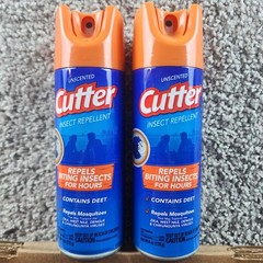 Cutter Insect Repellant – Repels Mosquitoes For Hours – 10% Deet – 6 OZ 2 Pack