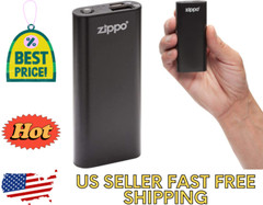 New Zippo Black HeatBank 3 Rechargeable Hand Warmer
