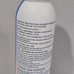 Zevo On Body Mosquito and Tick Repellent Bug Spray 6 oz Odorless Non-Sticky