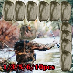 Lots Anti-Mosquito Bug Bee Insect Head Net Hat Cap Sun Protection Fishing Hiking