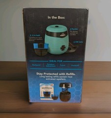 Thermacell Mosquito Repellent E-Series Rechargeable w/ 12 Hour Refill-Free Ship
