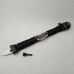 JEEP Grill 10 in 1 Paracord Life Saving Bracelet CJ YJ XJ JK Wrangler Liberty