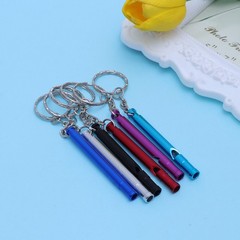 6Pcs Aluminium Alloy Outdoor Survival Whistle Portable Tool for Hiking