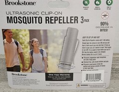 Brookstone 3-pack of Ultrasonic Clip-On Mosquito Repellers.