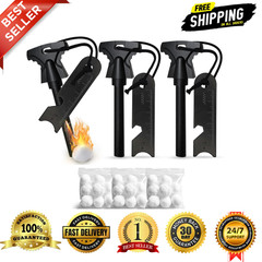 3Pcs Fire Starter with Striker Rod Fire Starter Camping, Hiking and Emergency