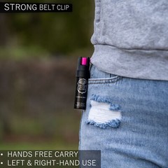 10 Pack Police Magnum Pepper Spray Safety .75oz HP Pocket Clip Self Defense