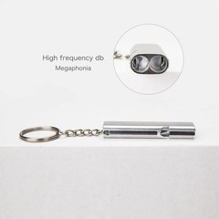 binboll survival whistle silver 4pack