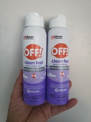 2* Off Clean Feel Insect Repellent Spray 5oz each
