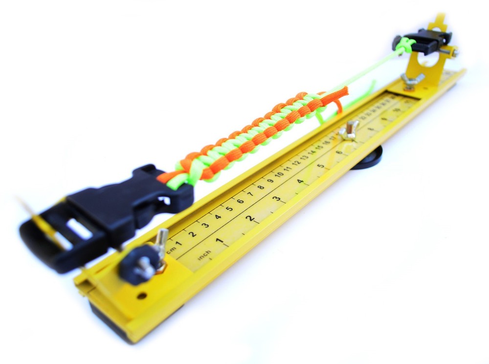 15″ Professional Paracord Jig – Lightweight Aluminum for Bracelets, Belts,Slings