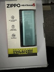 Zippo HeatBank 6 Rechargeable Electric Hand Warmer Power Bank Blue