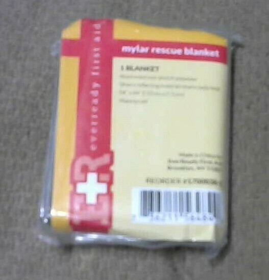 Everready First Aid Mylar Rescue Blanket 54″ x 84″
