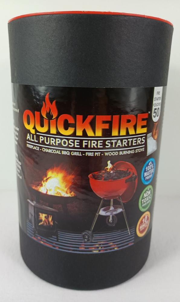 Flint Strike Master Emergency Waterproof Fire Starter Over 10,000 50 Pouches