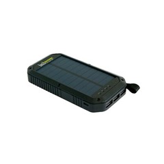 Power Bank BasicNature with Very Bright LED Display, Black – Capacity 8,000mAh