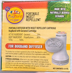 Bug Band Insect Diffuser Cartridge Refill Made w/ Geranoil – 6 Per Box x 9 = 54