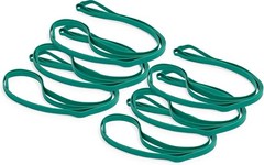 Tasker Rubber Bands for 95-96 Gallon Trash Cans, (Value 6 Pack) Green