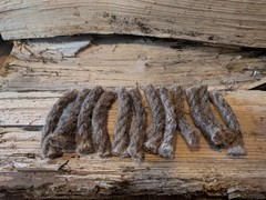 Waterproof Waxed Hemp Rope Fire Starter – 12 Pack – Camping Survival